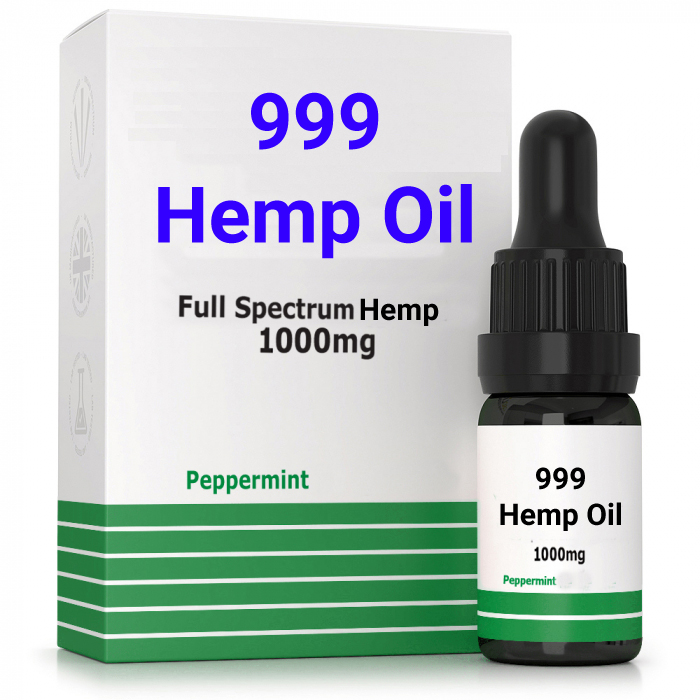Full Spectrum 1000mg Hemp Oil (Peppermint)